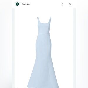 AMSALE ICE Light Blue Bridesmaid Wedding Dress Size 6/4! Great condition & clean